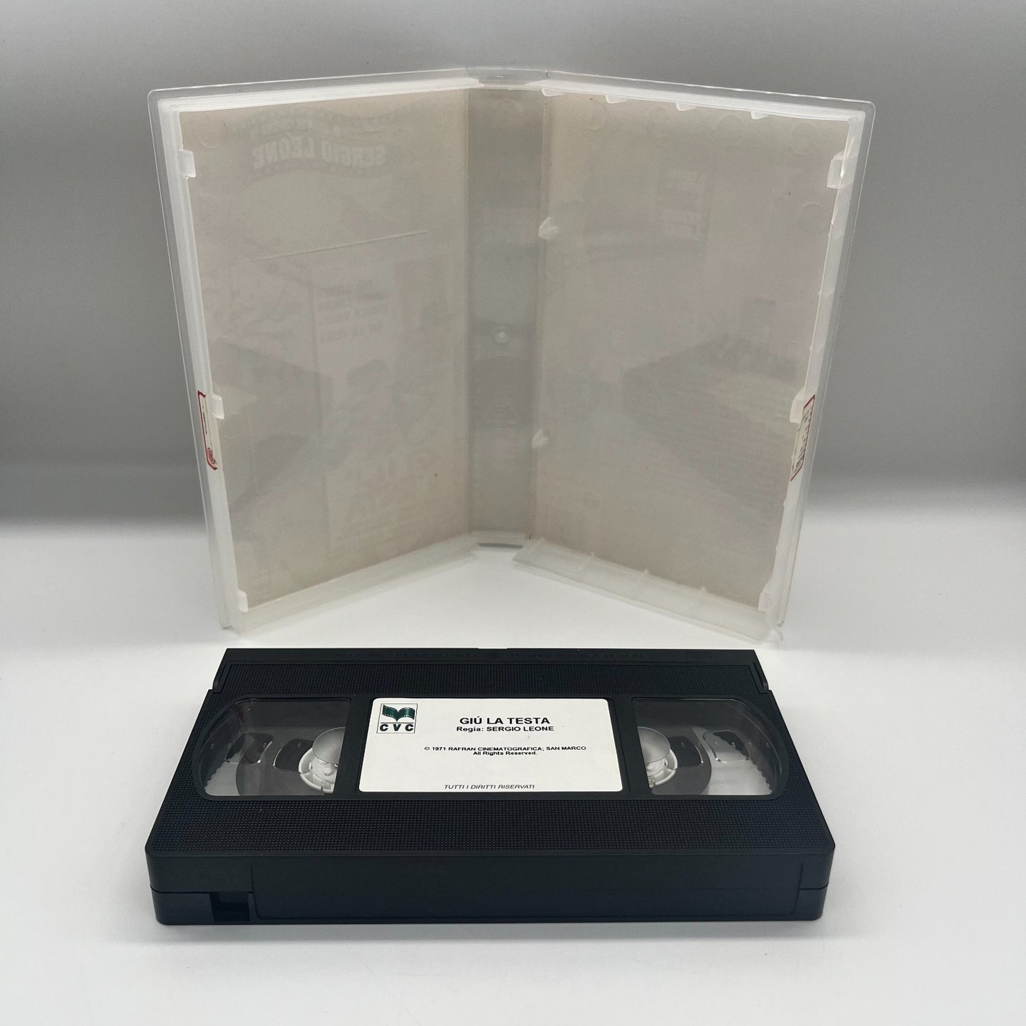 🎬 3x VHS Sergio Leone Western CLINT EASTWOOD Dollaro CVC