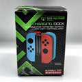 Caricatore Battletron Dock Ricarica Joy-Con Nintendo Switch USB-C LED Nuovo