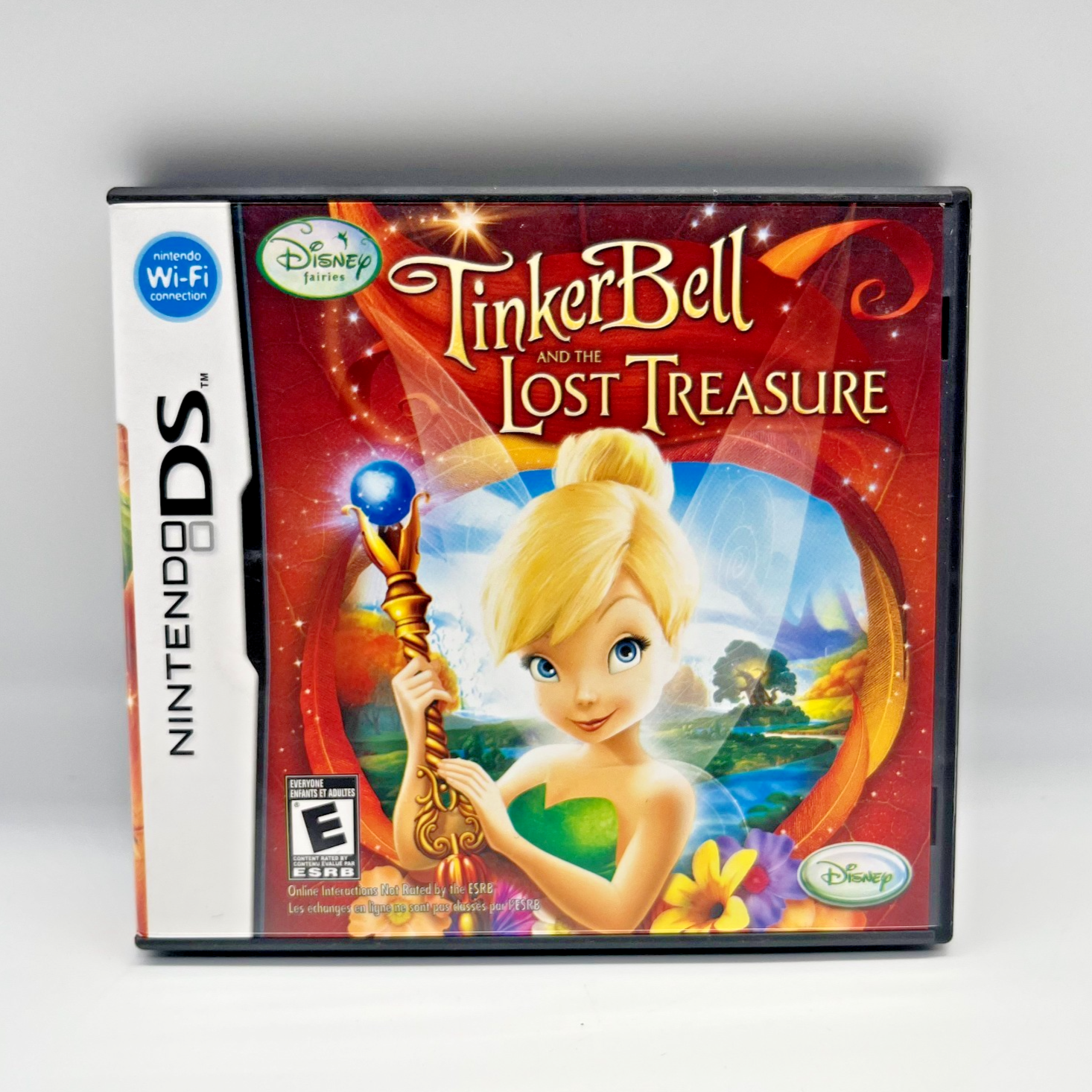 TinkerBell and the Lost Treasure Nintendo DS Video Game Complete CIB Disney