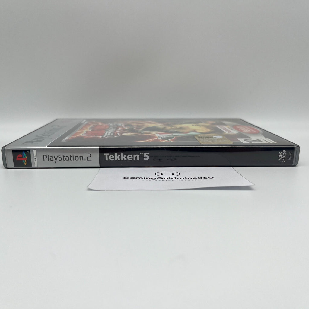 Tekken 5 PS2 Platinum Italiano Completo con Manuale PAL Namco Sony PlayStation 2