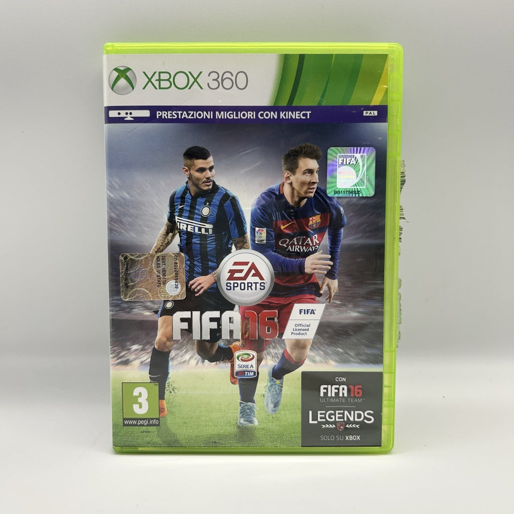 FIFA 16 Xbox 360 PAL ITA EA Sports Calcio Completo Manuale Testato Funzionante