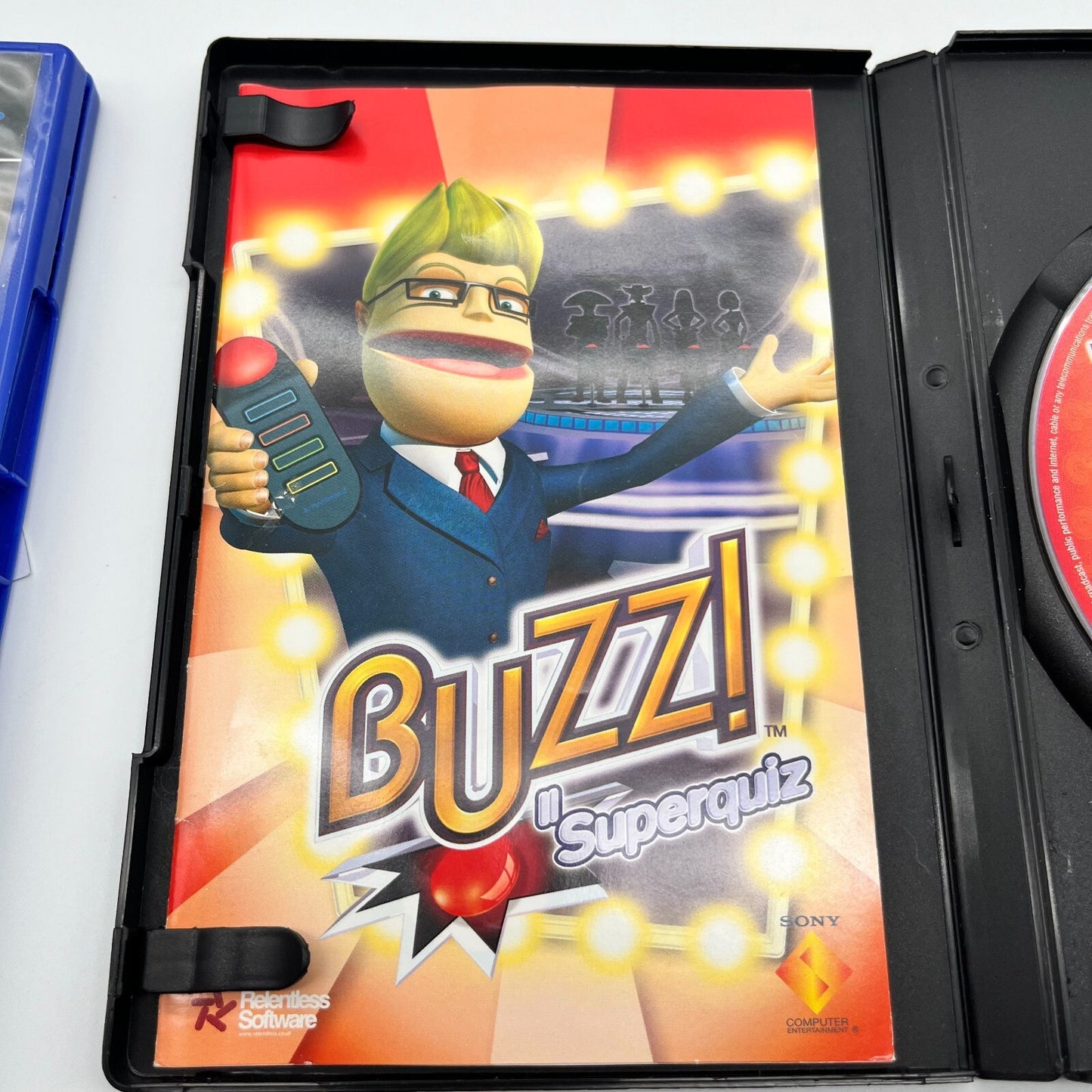 BUZZ! Quiz Sports+Junior Dino Mania+Hollywood+Superquiz PS2 Sony PlayStation 2