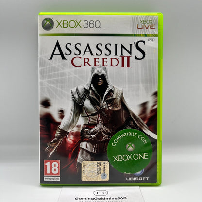 Assassin's Creed + II + Revelations Xbox 360 ITALIANO Completo Manuale COME NUOV