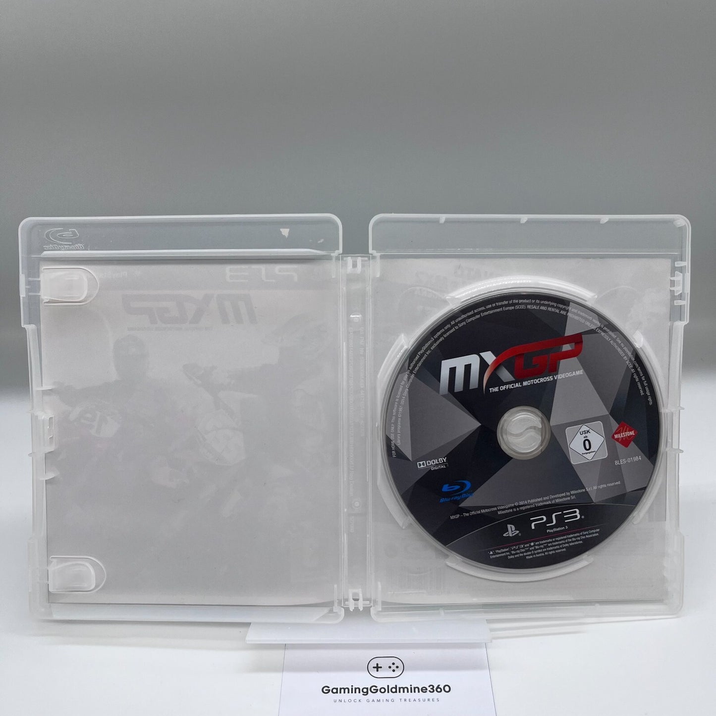 MXGP Official Motocross Videogame PS3 Italiano PAL senza manuale Playstation 3