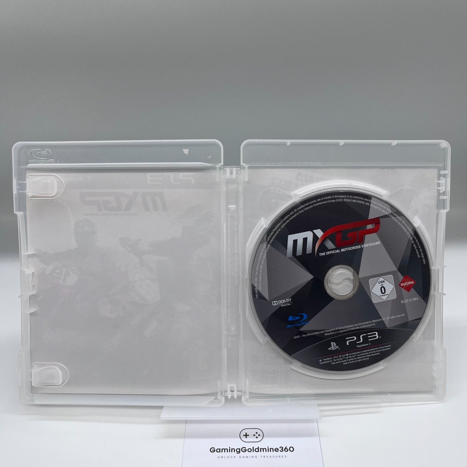 MXGP Official Motocross Videogame PS3 Italiano PAL senza manuale Playstation 3
