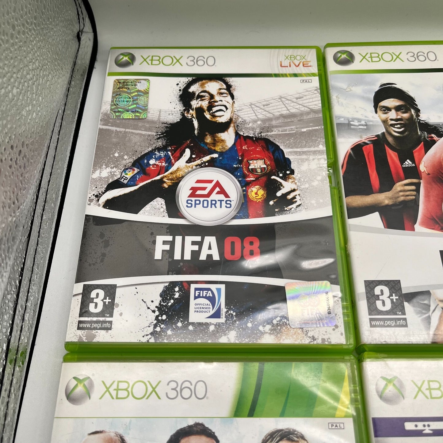 FIFA 08+09+10+11+12+13+14+15 Xbox 360 Collection Bundle 8 GIOCHI PAL OTTIMI