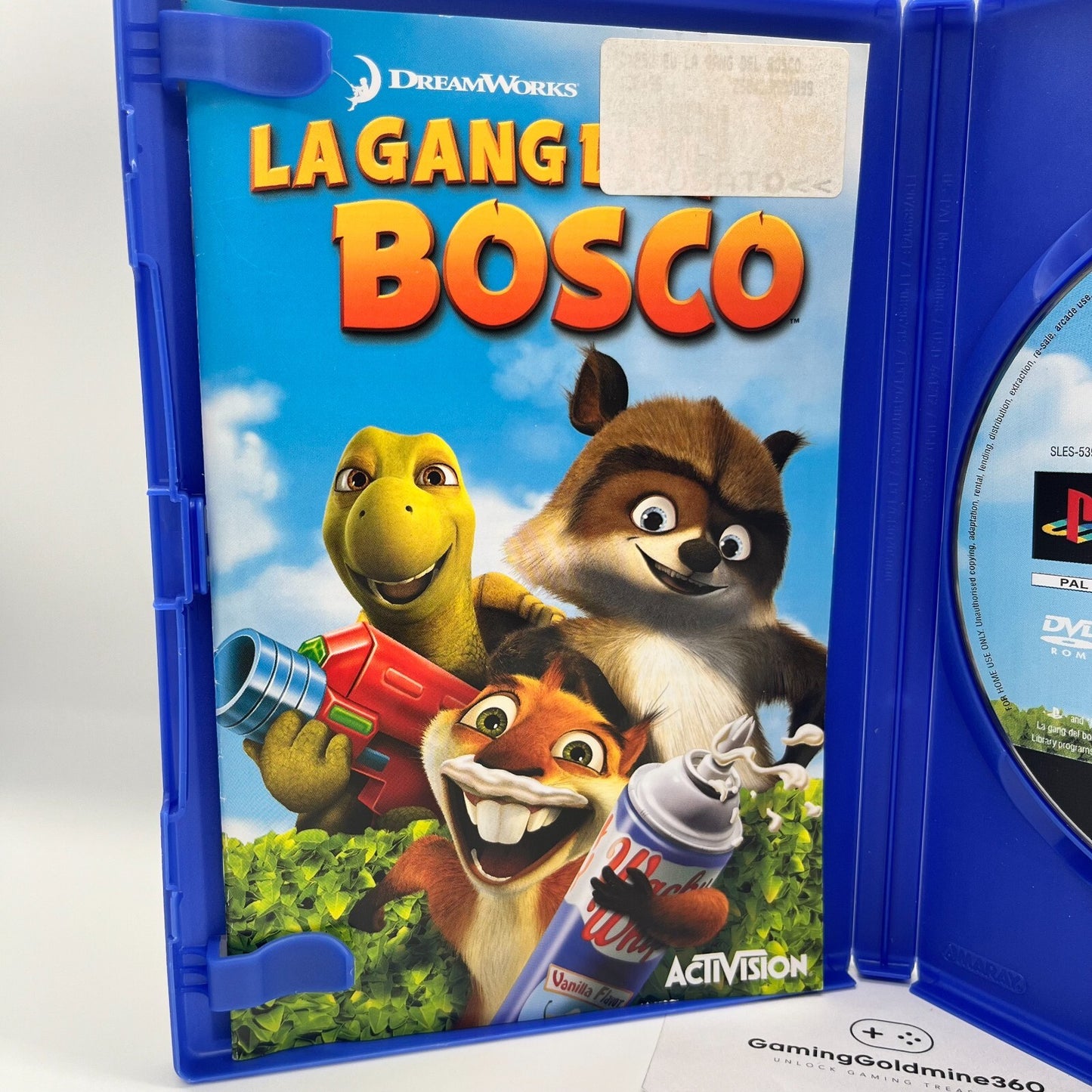 Over the Hedge PS2 Italiano Completo Manuale Activision Sony PlayStation 2 OTTIM