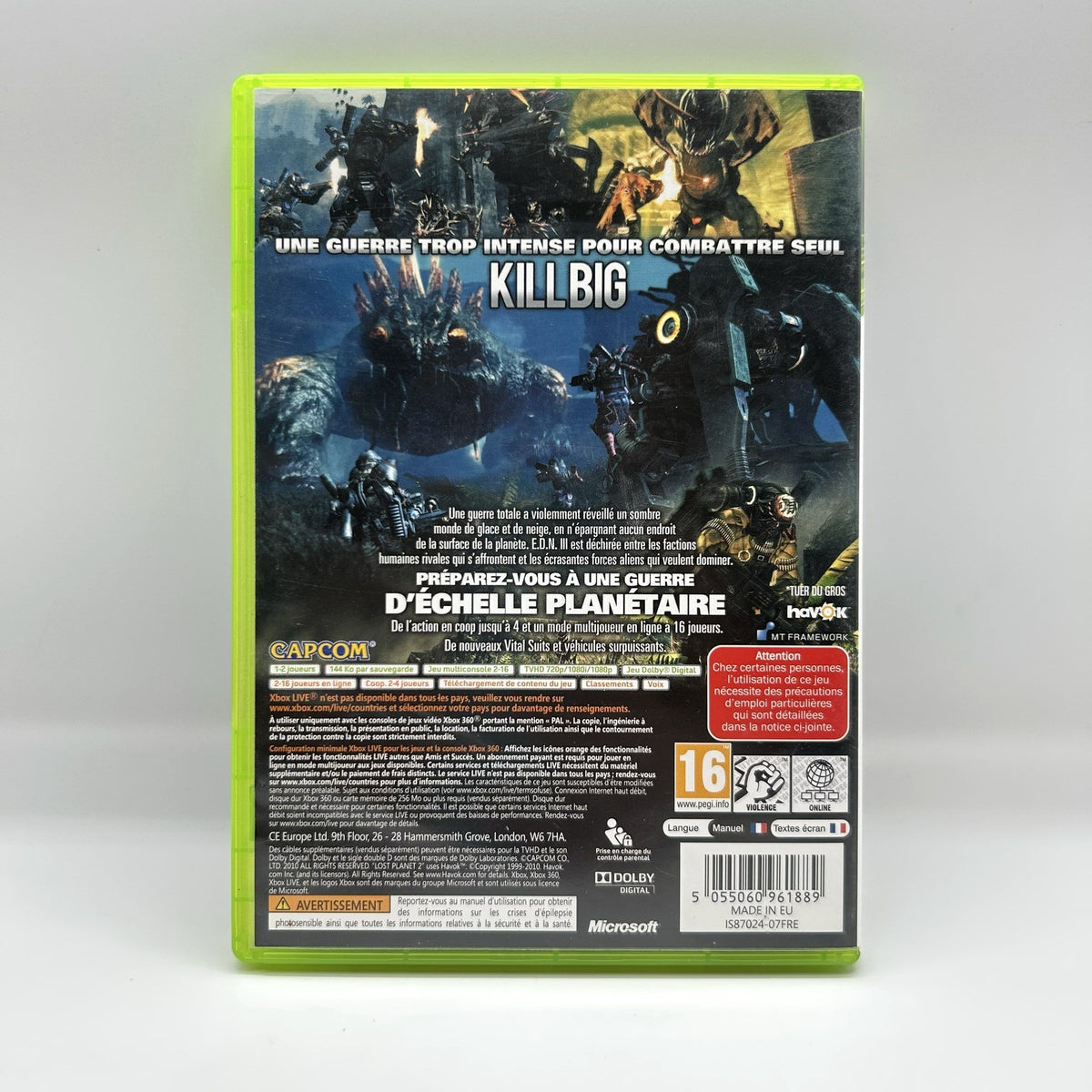 Lost Planet 2 – Xbox 360 (PAL)