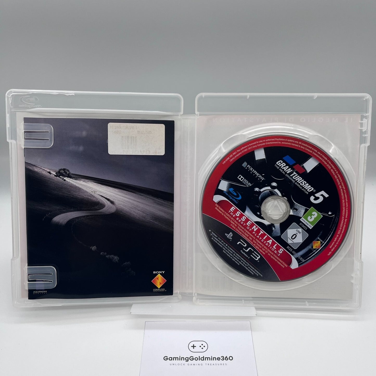 Gran Turismo 5 PS3 Essentials PAL Italiano COMPLETO GT Sony Playstation 3 