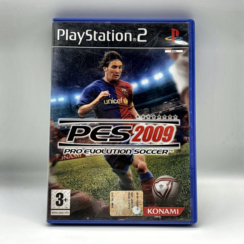 PES 2008 + 2009 Pro Evolution Soccer PS2 PlayStation 2 PAL ITA Konami Lotto