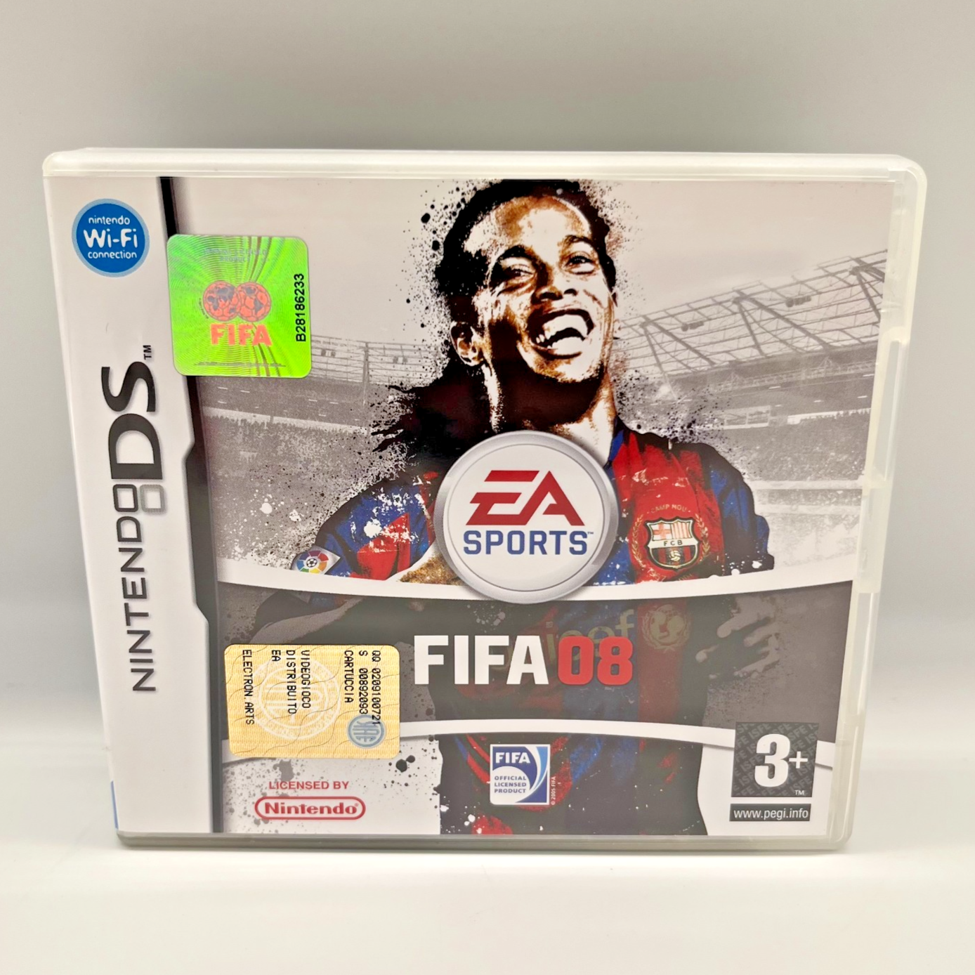 FIFA 08 Nintendo DS 🇮🇹 ITALIANO Completo EA Sports Gioco Calcio Nintendo