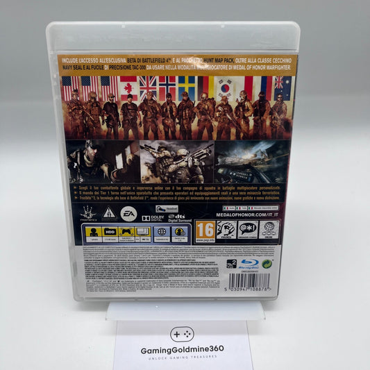 MEDAL OF HONOR WARFIGHTER LIMITED EDITION PS3 PLAYSTATION 3 COMPLETO EA Sony