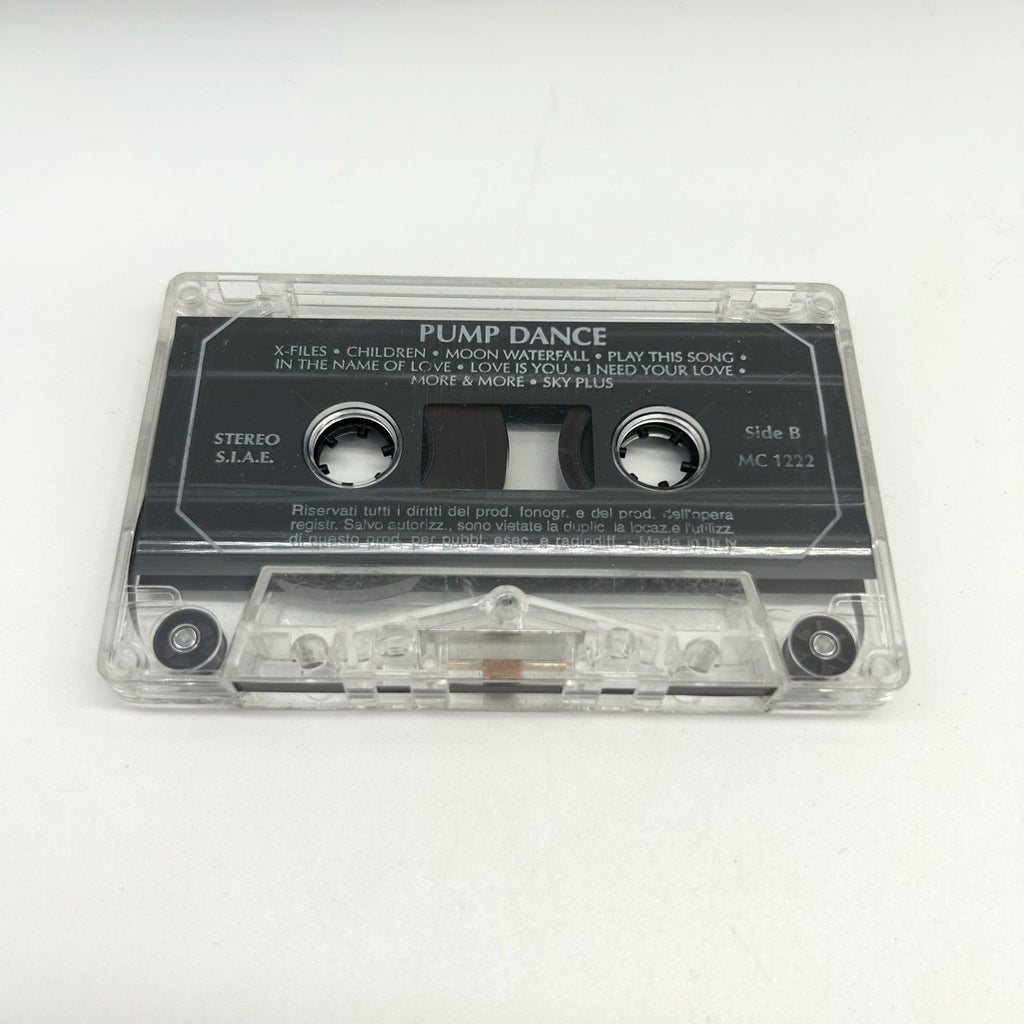 Pump Dance Musicassetta MC Compilation Dance Anni 90 Versioni Originali Testata