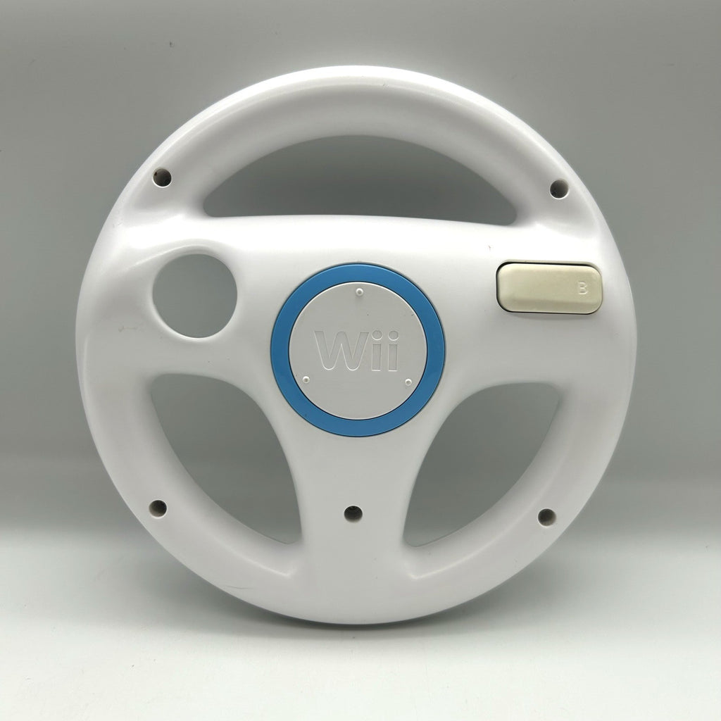 Nintendo Wii Wheel – Volante RVL-024 Bianco