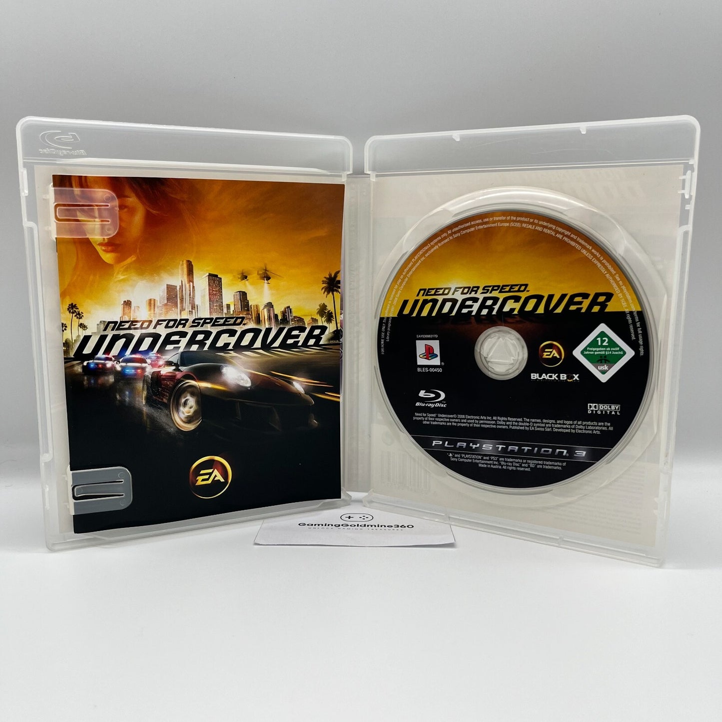 Need for Speed Undercover PS3 Italiano Completo PAL EA Sony PlayStation 3 OTTIMO