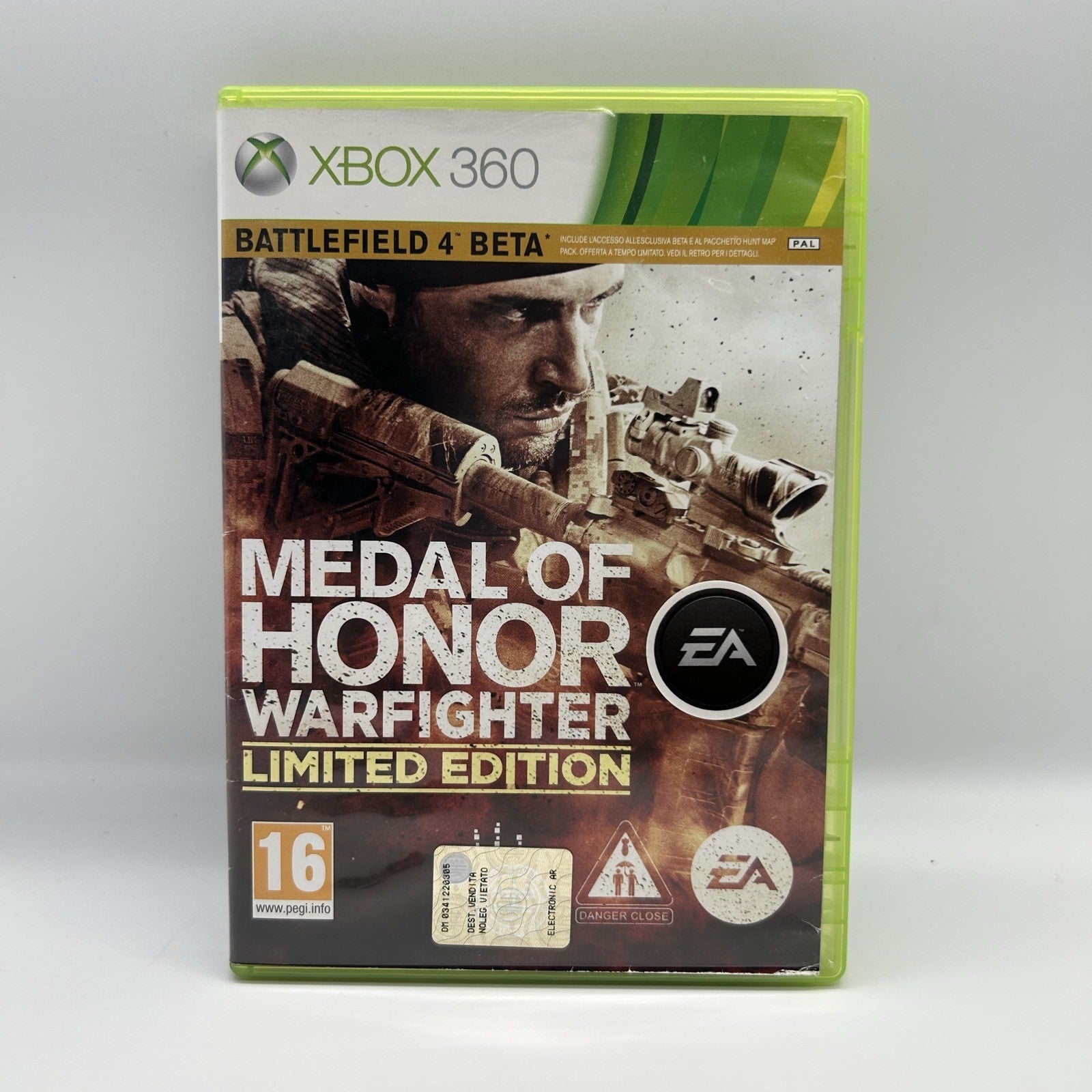 Medal of Honor Warfighter Limited Edition Xbox 360 PAL ITA 2 Dischi EA Testato