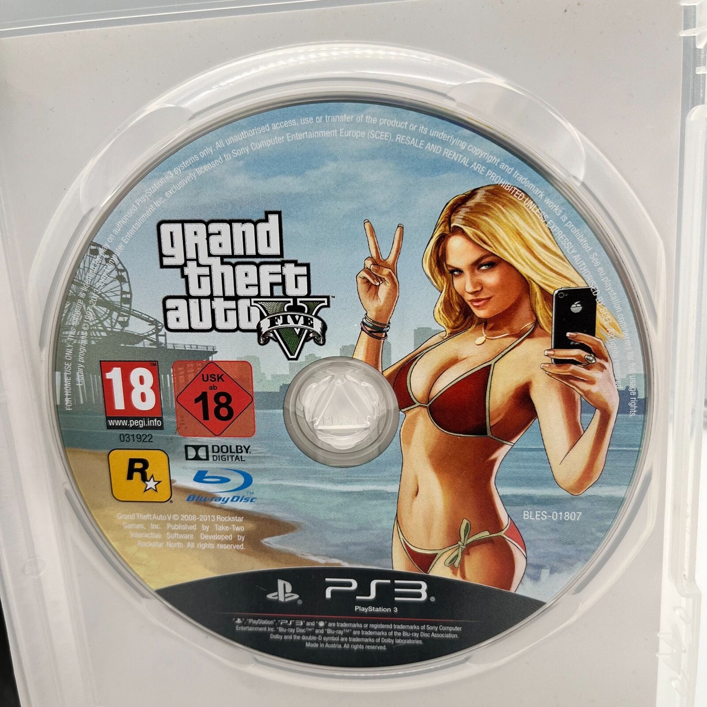 GTA 5 PS3 Italiano Completo Grand Theft Auto V Rockstar Sony PlayStation 3 OTTIM