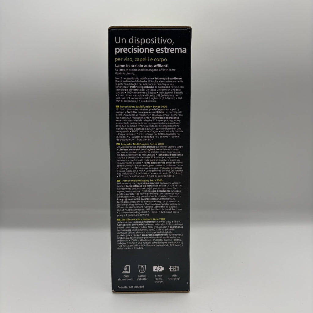 Philips Serie 7000 14in1 Rifinitore All-in-One Uomo Viso Corpo Capelli Nuovo