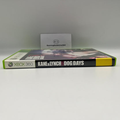 Kane & Lynch 2 Dog Days Xbox 360 Italiano PAL Eidos Microsoft OTTIME CONDIZIONI