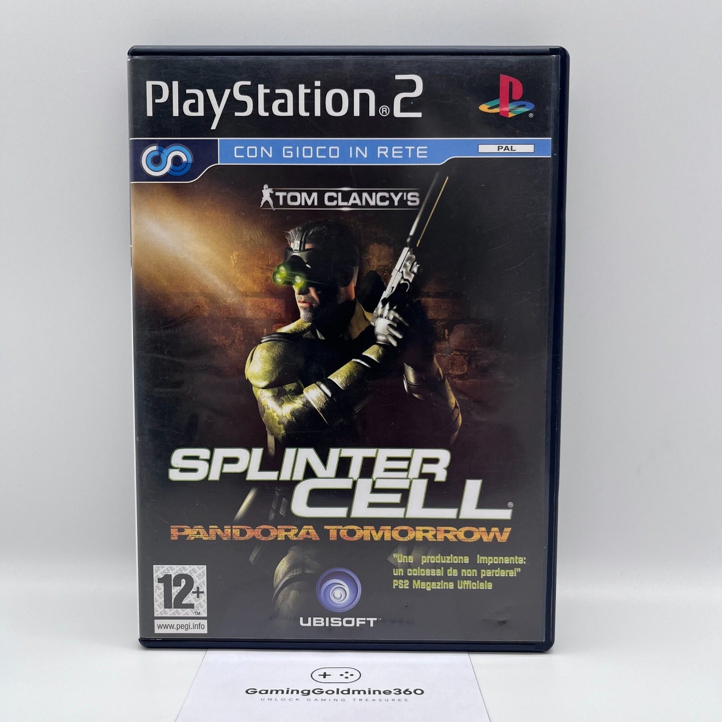 Tom Clancy's: Splinter Cell, Pandora Tomorrow, Ghost Recon 2 PS2 PAL ITA Ubisoft