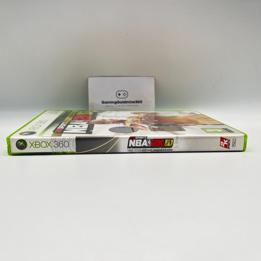 NBA 2K10 (2010) Xbox 360 Italiano Completo con Manuale PAL Microsoft Kobe Bryant