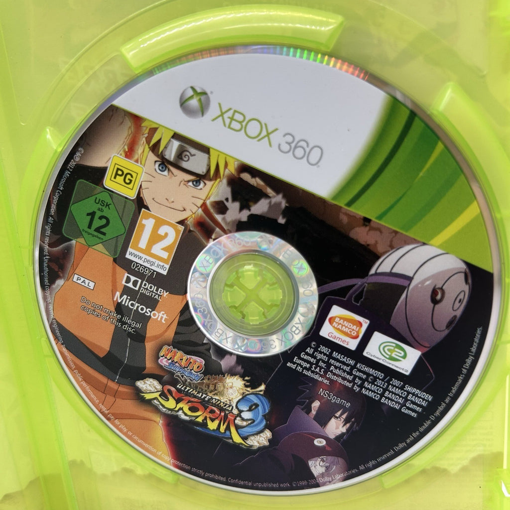 Naruto Shippuden Ultimate Ninja Storm 3 Xbox 360 PAL Multilingua Bandai Namco