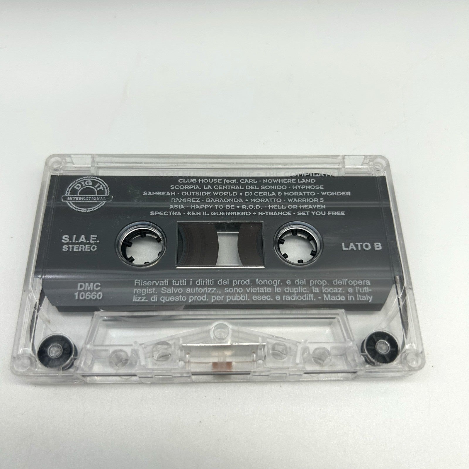 Match Music Machine The Compilation Musicassetta MC Dance Eurodance Anni 90
