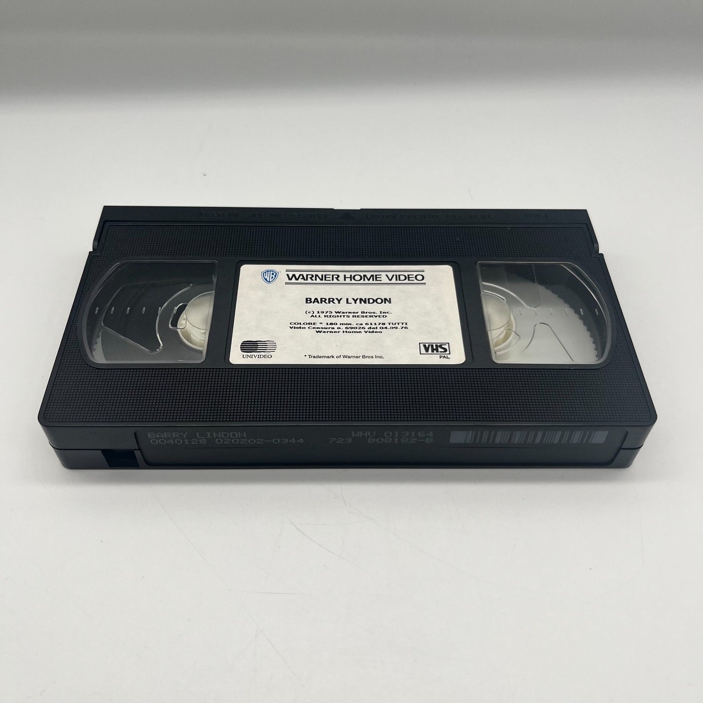 Barry Lyndon VHS ITA Stanley Kubrick Collection Warner Home Video Raro