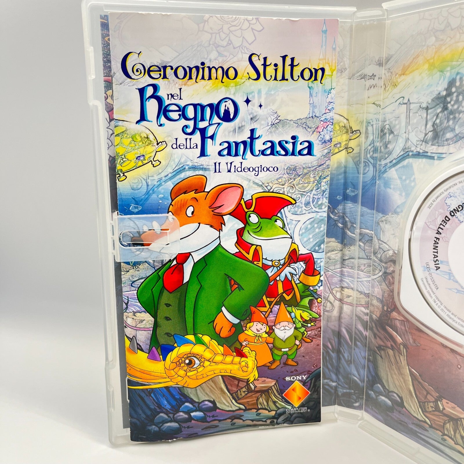 GERONIMO STILTON nel Regno della Fantasia + il Ritorno PSP Completo PlayStation