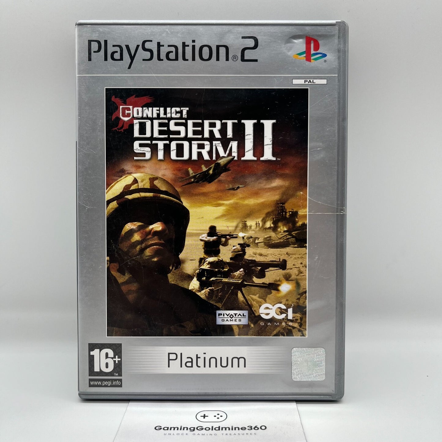 Conflict Desert Storm II PS2 Italiano Completo con Manuale Sony PlayStation 2