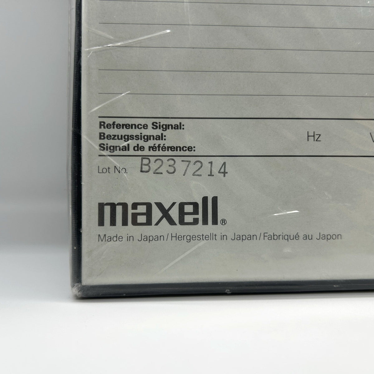 Maxell XLII 35-180 EE – bobina 26,5 cm (10,5″) metal reel, nuova sigillata (Nuovo)