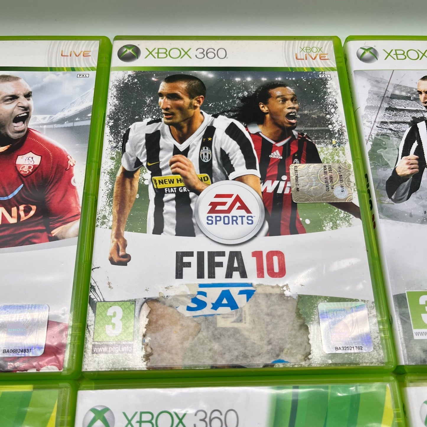 FIFA 08+09+10+11+12+13+14+15 Xbox 360 Collection Bundle 8 GIOCHI PAL OTTIMI