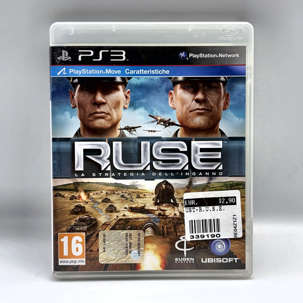 R.U.S.E. La Strategia dell'Inganno PS3 PlayStation 3 PAL ITA Ubisoft Strategia