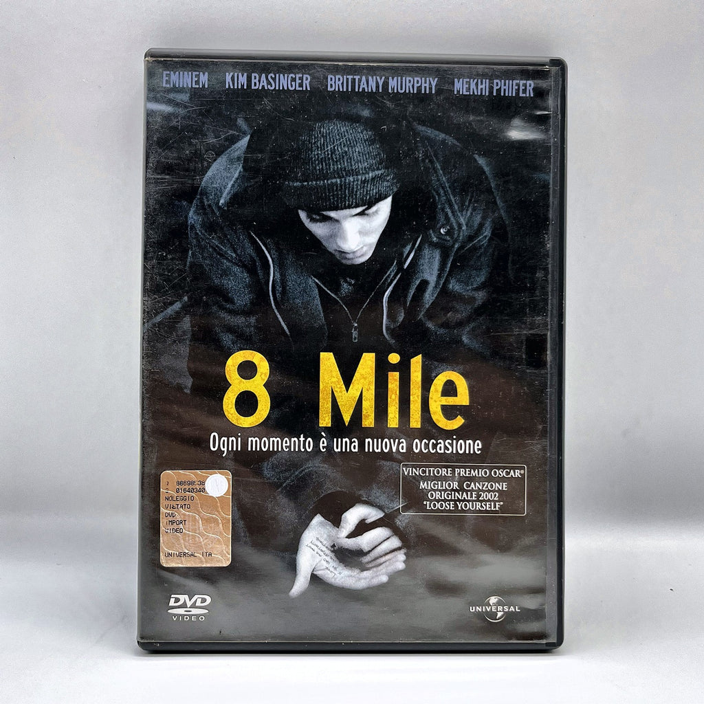 8 Mile DVD Eminem Kim Basinger Brittany Murphy ITA Universal Drammatico
