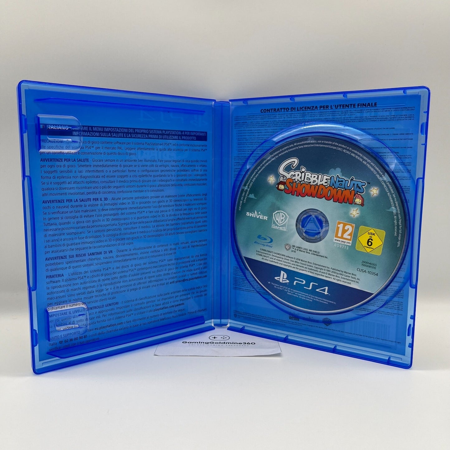 ScribbleNauts Showdown PS4 Italiano Warner Bros Sony PlayStation 4 Ottime Condiz