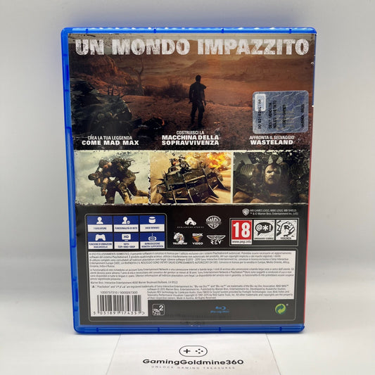 Mad Max PS4 Italiano Warner Bros Sony PlayStation 4 PlayStation Hits COME NUOVO