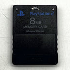 Memory Card Sony PS2 8MB Nera Originale MagicGate PlayStation 2 SCPH-10020
