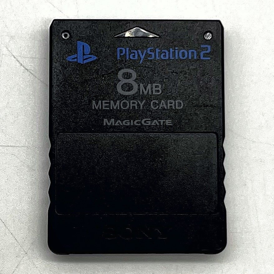 Memory Card Sony PS2 8MB Nera Originale MagicGate PlayStation 2 SCPH-10020