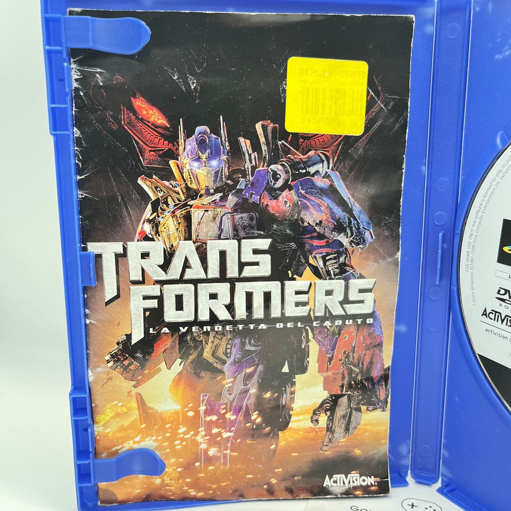 Transformers la Vendetta del Caduto PS2 Italiano Completo Sony Playstation 2