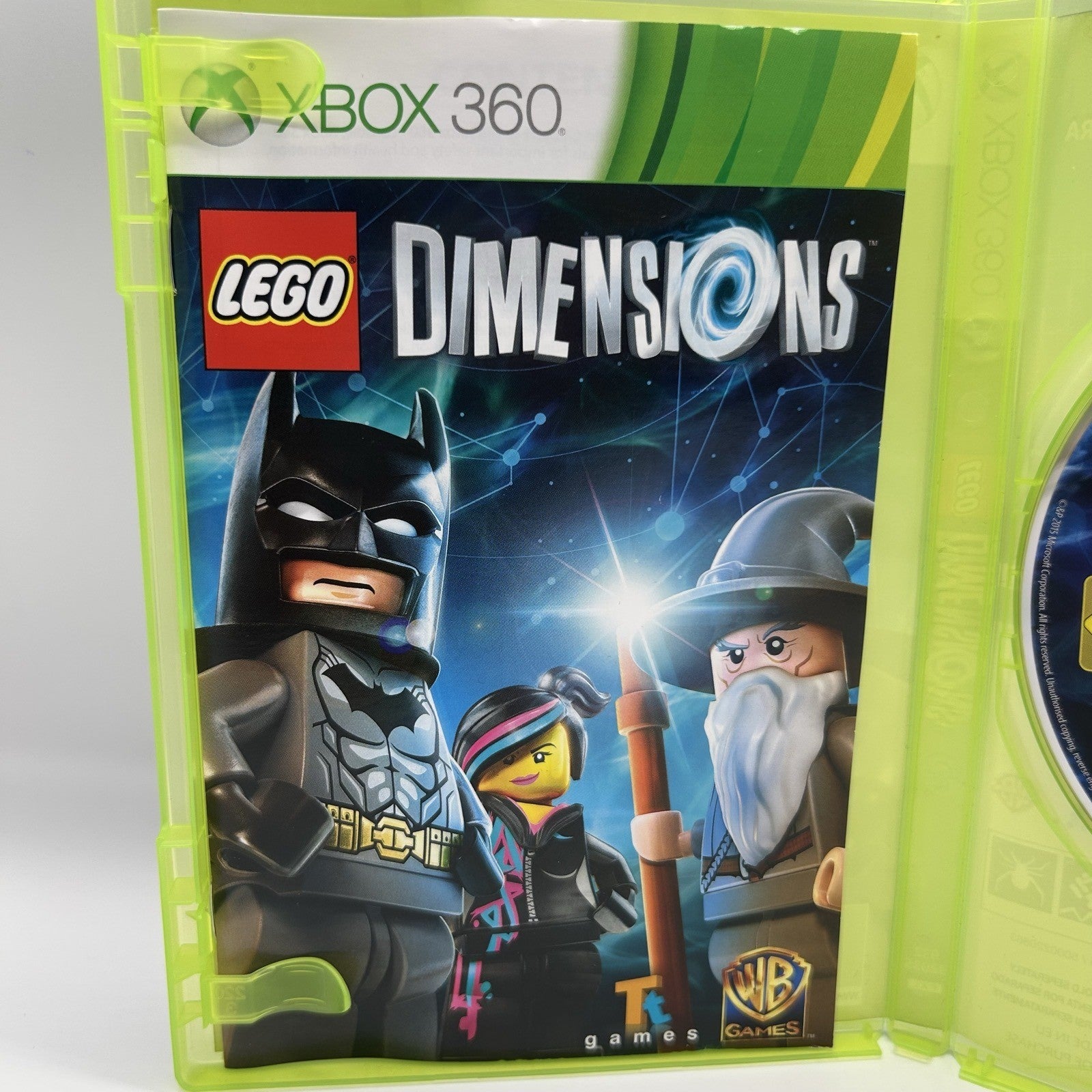 LEGO Dimensions Xbox 360 PAL ITA Solo Gioco Custodia e Disco Testato Funzionante
