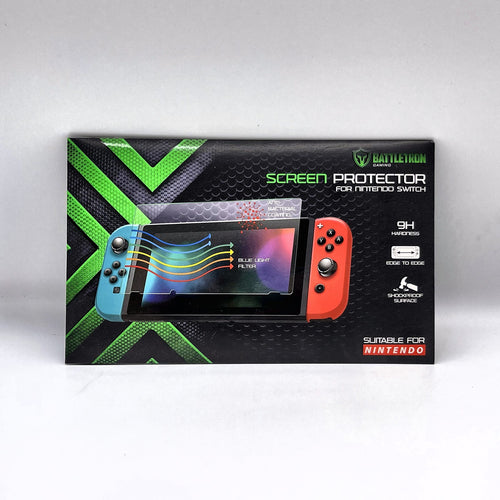 Battletron Pellicola Vetro Temperato 9H Nintendo Switch Proteggi Schermo Nuovo