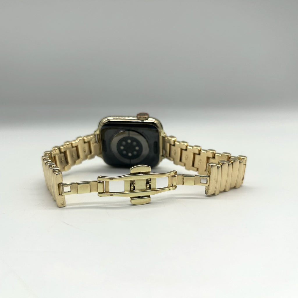 Apple Watch Series 6 40mm Acciaio Oro GPS Cellular Bracciale Link Oro Testato