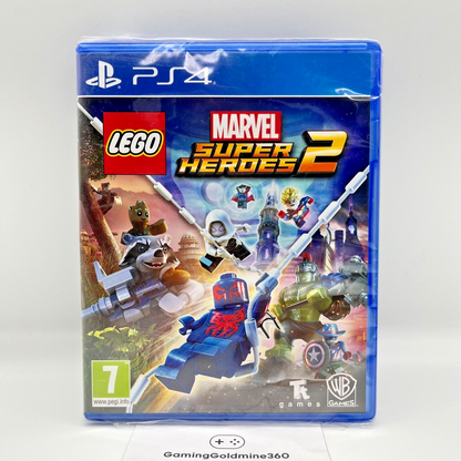Lego Marvel Super Heroes 2 PS4 Italiano NUOVO SIGILLATO Warner Sony Playstation4