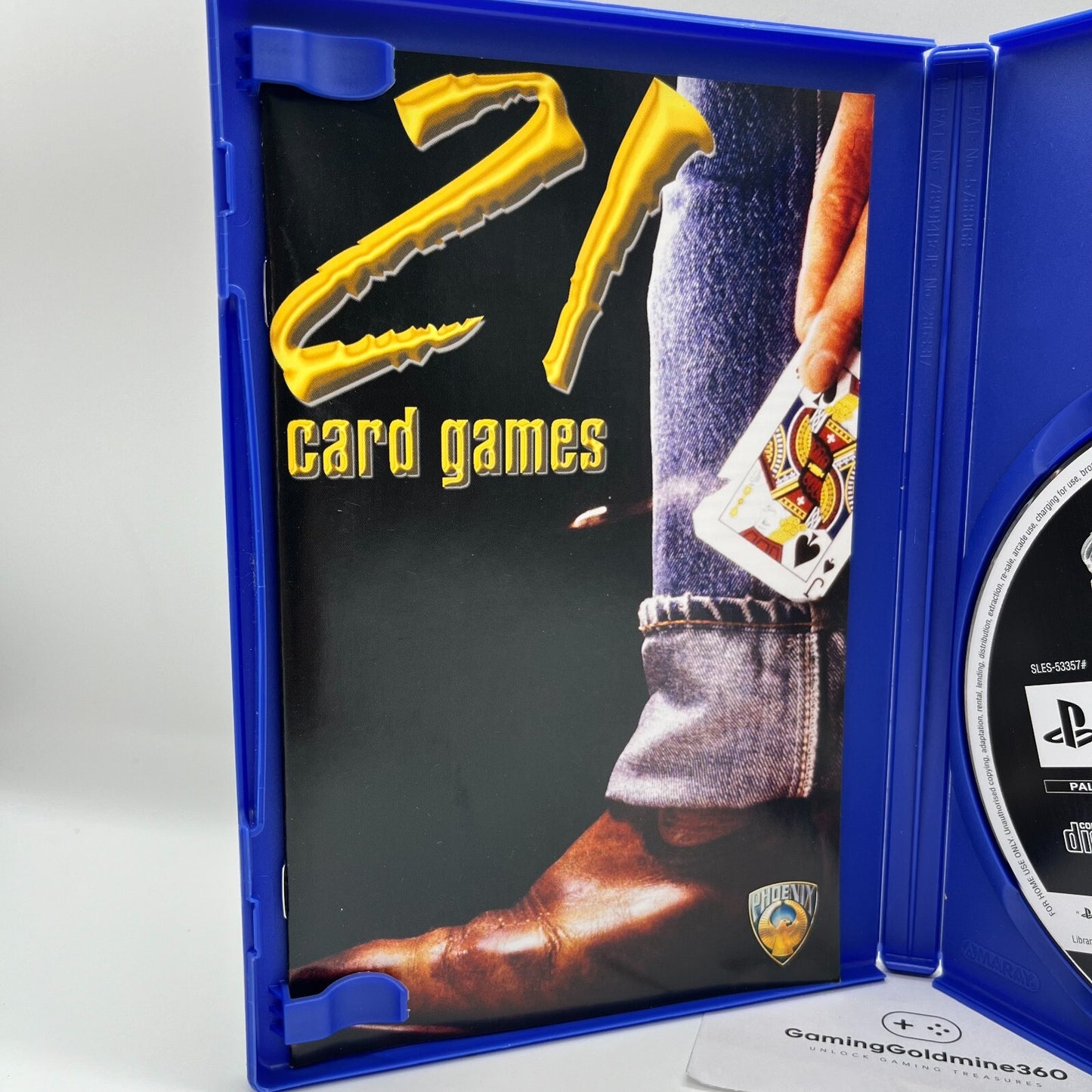 21 Card Games PS2 Italiano Completo con Manuale Sony PLayStation 2 OTTIME CONDIZ