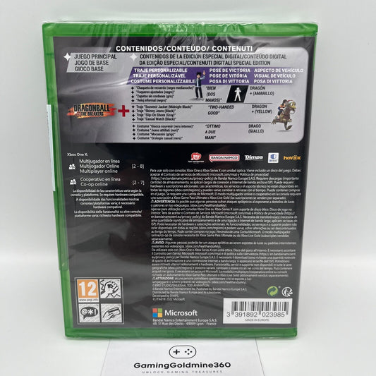 DRAGON BALL The Breakers SPECIAL EDITION Xbox One Bandai Namco NUOVO SIGILLATO