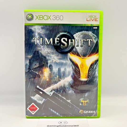 TimeShift Xbox 360 PAL Multilingua VideoGioco Sparatutto FPS Sierra Microsoft