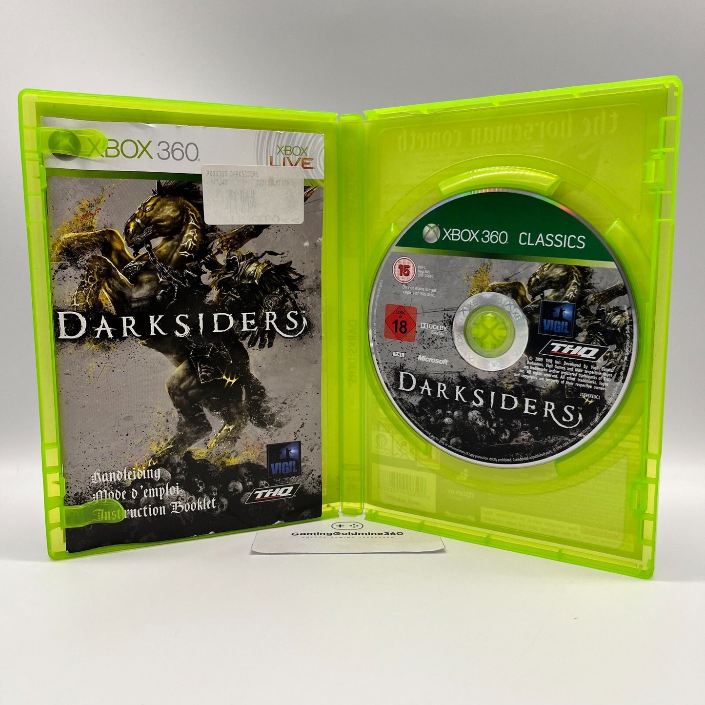 DarkSiders I + II Xbox 360 Completi Manuale PAL Italiano/Multilingua THQ OTTIMI