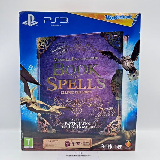 Wonderbook BOOK OF SPELLS PS3 Completo PAL Gioco+Libro+Camera+PS Move Sony OTTIM