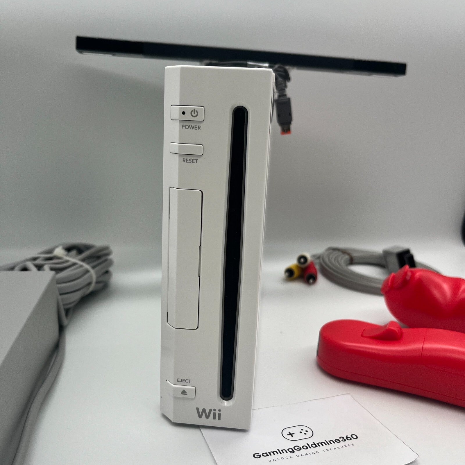 Nintendo Wii Console Bianca COMPLETA con Controller, Nunchuck e Cavi OTTIME COND
