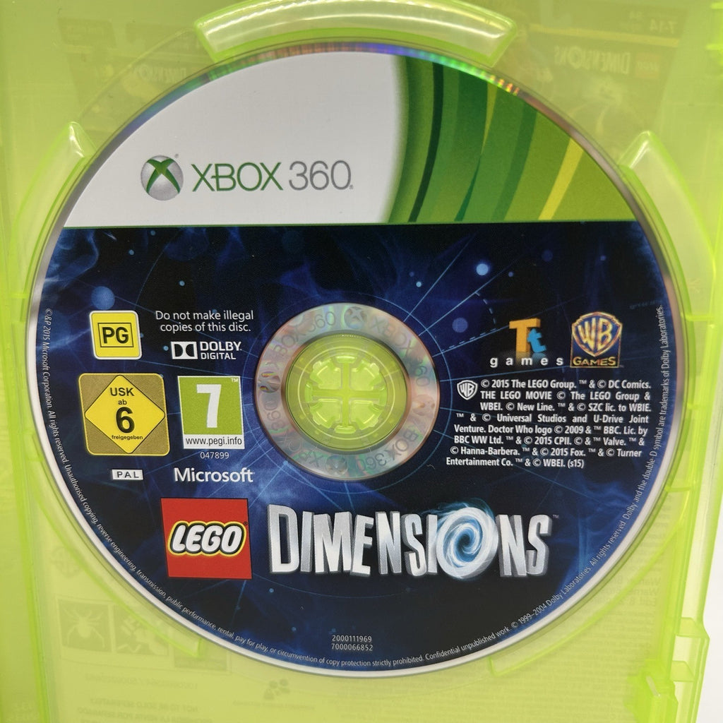 LEGO Dimensions Xbox 360 PAL ITA Solo Gioco Custodia e Disco Testato Funzionante
